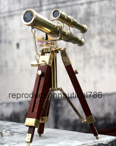 Marine Ship Pirate Telescope With Tripod Balcony Decorative