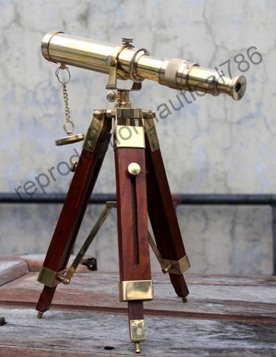 Brass Finish Spy Glass Telescope Nautical Gift