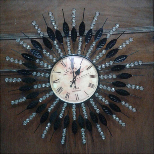 Black Iron Wall Clock