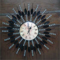 Black Iron Wall Clock