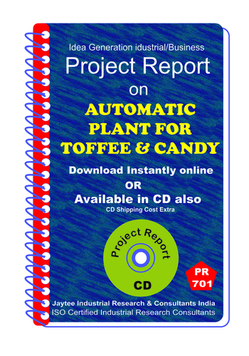 Automatic Plant for Toffee and Candy manufacturing eBook