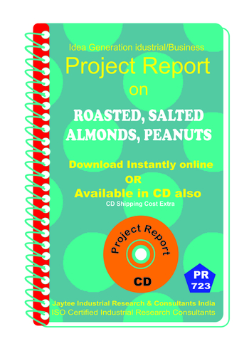 Roasted Salted Almonds Peanuts manufacturing eBook