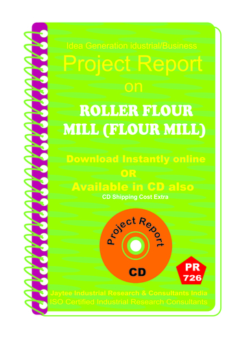 Roller Flour Mill (Flour Mill) manufacturing eBook