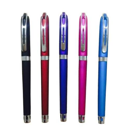 Smily Metalic Chrome Ball Pen