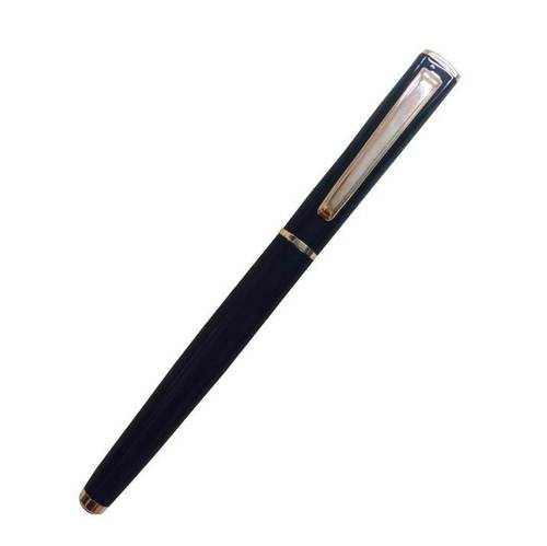 Square Black Shining Rose Gold Ball Pen