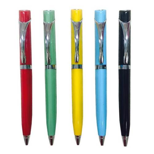 Triangle Type Chrome Part Ball Pen