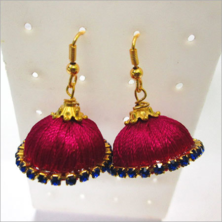Designer Hook Thread Jhumki
