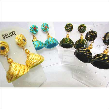 Silk Thread Jhumki