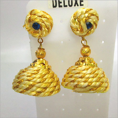 Colored Thread Jhumki