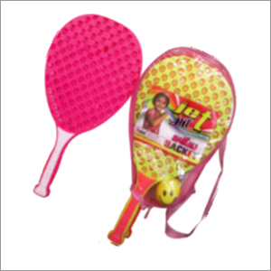 Kids Jet Hit Racket - Plastic, 9x16 Inches | Durable Material, Easy Grip, Ideal for Early Cricket Training and Skill Development
