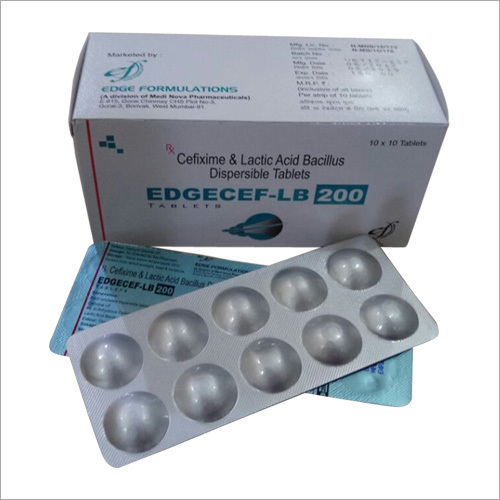 Cefixime & Lactic Acid Bacillus Dispersible Tablets
