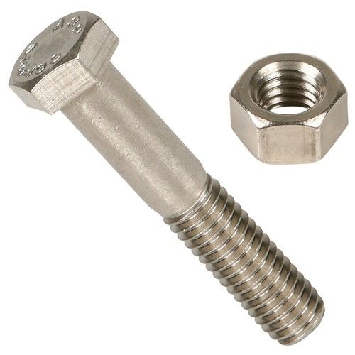 Ss Hex Half Thread Bolt Diameter: 3 To 24 Millimeter (Mm)