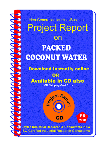 Packed Coconut Water Manufacturing Project Report eBook