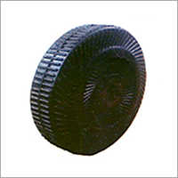 Full Rubber Moulded Wheels With MS PIPE-CI Bush