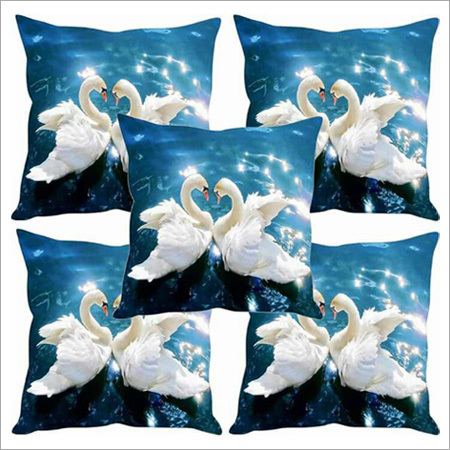 Digital Swan Print Cushion Covers