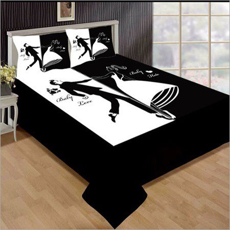 Couple deals bed sheets