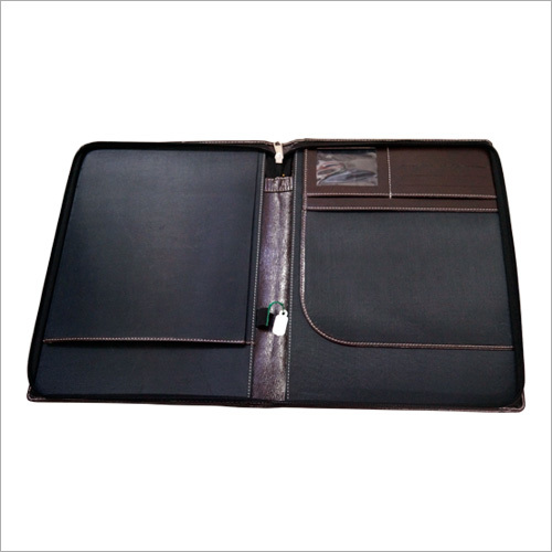 Leatherette Documents Folder