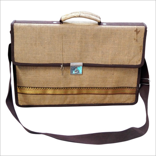 Jute Messenger Bag