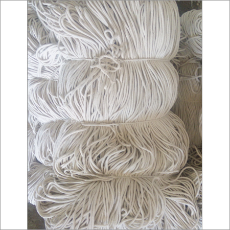 Cotton Cord - 0.25 Inch Width, White Color | Plain Braided Texture, Long Life, Excellent Strength, Abrasion Resistant