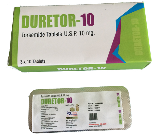 10mg Torsemide Tablets
