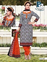Latest indian printed dress material Shofiya