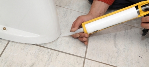 White Silicone Caulk