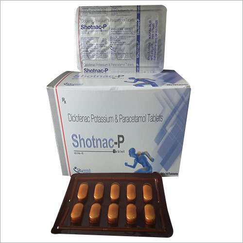 Diclofenac Potassium And Paracetamol Tablets