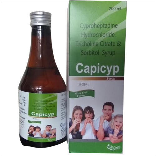 Cyproheptadine Hydrochloride Citrate Syrup