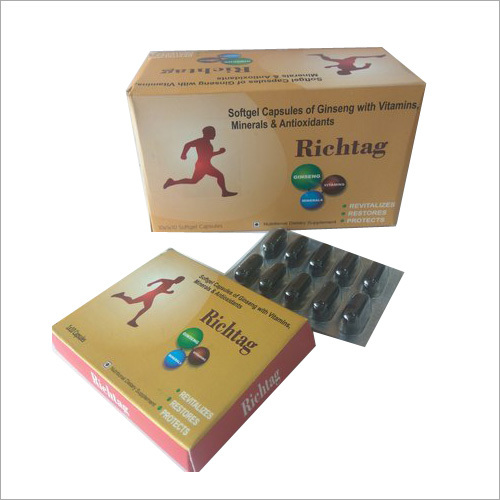 Ginseng Multivitamins Nutrients Softgel Capsule