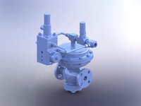 Downstream Pilot Operated Pressure Regulator DP 3100 Series