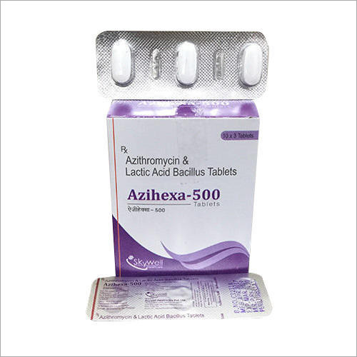Azithromycin And Lactic Acid Bacillus Tablets
