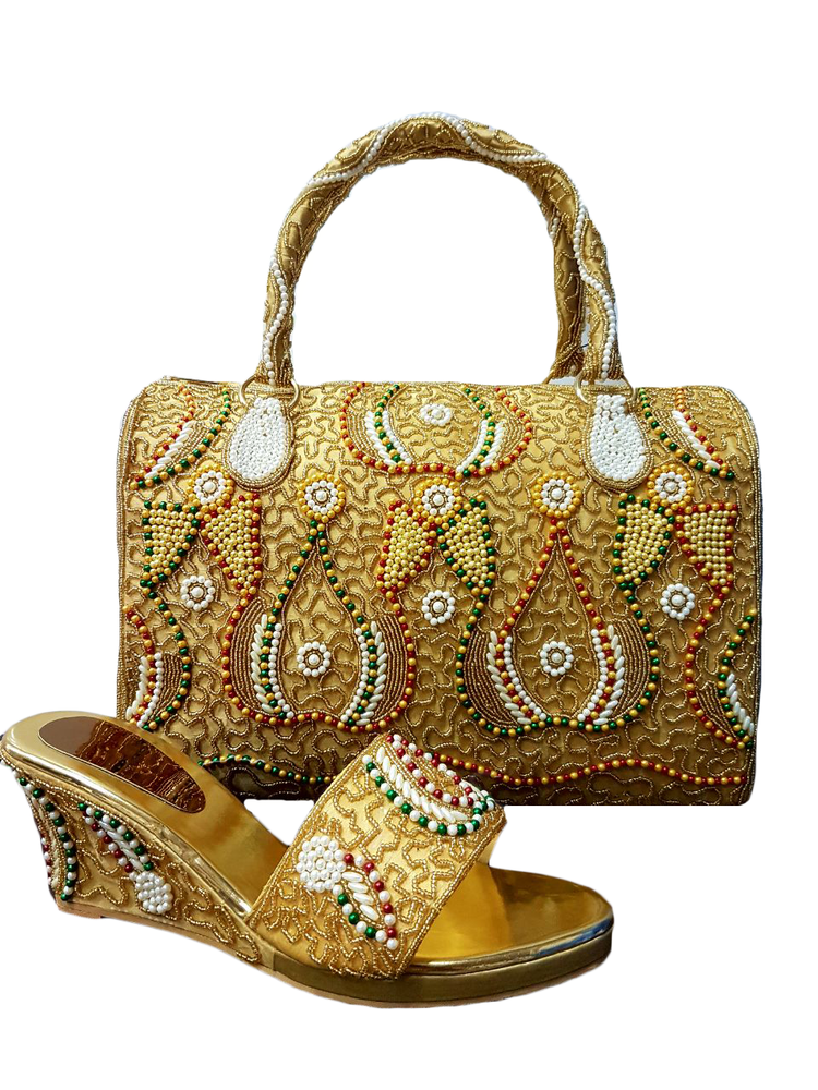 Party wear matching Bag & Shoe for woman