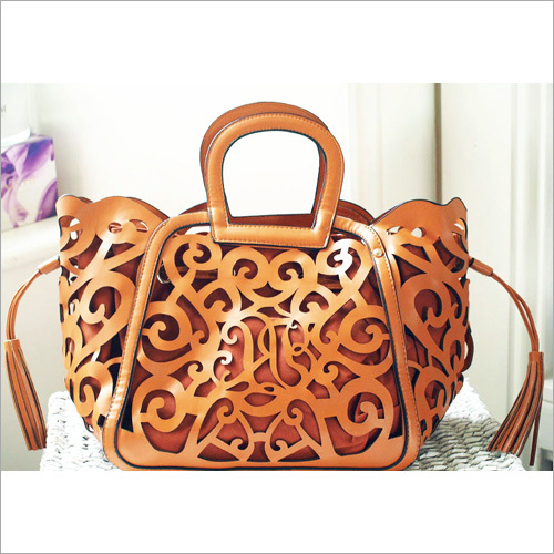 Ladies Laser Cut Handbag