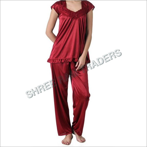Ladies Red Night Suit