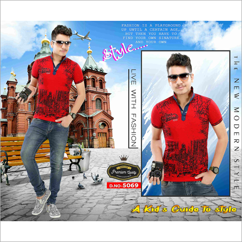 Kids Half Sleeve Casual T-Shirt