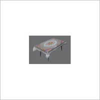 PVC Clear Printed Table Cover - Type - Independent