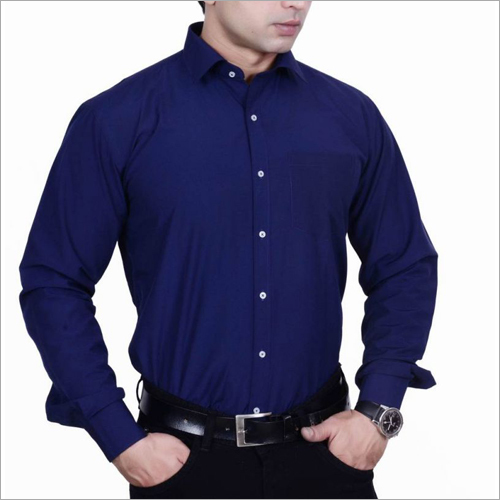 Men Plain Formal Shirt