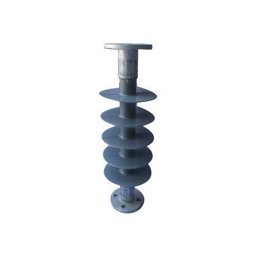 22KV 10KN Polymer Pin Insulator - Silicone Material, Creepage Distance Min 720 mm, Grey Color | High Mechanical Strength, Efficient Creep Age Resistance