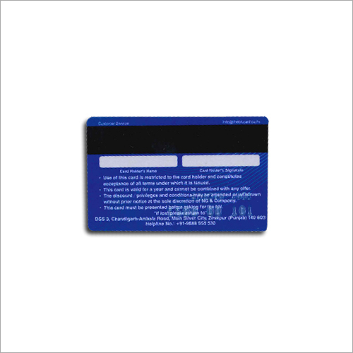 Magnetic Stripe Card