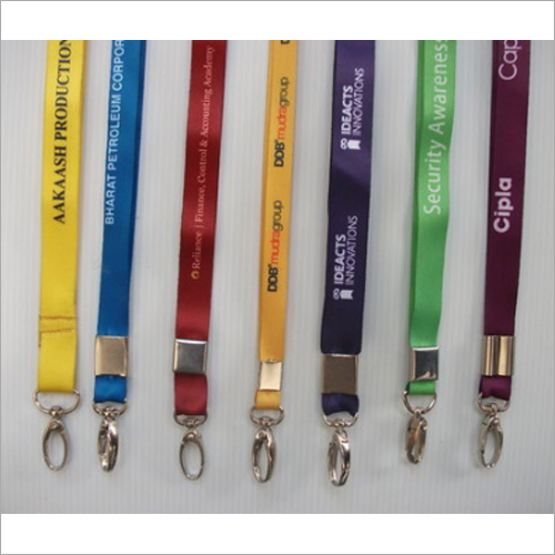 16 mm Digital Printing Lanyard Indian Satin