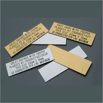 Steel Name Plate
