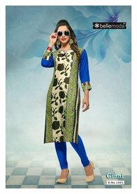 Ginni Cotton rayon dress Material