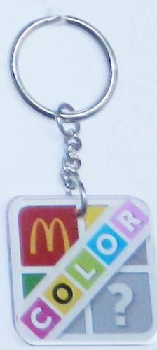 M Color Acrylic Keychain