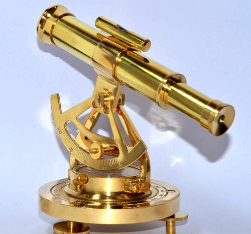 Nautical Brass Alidade Navigation Compass