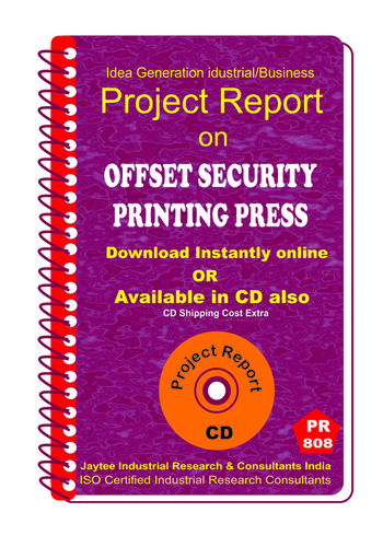Offset Security Printing Press manufacturing eBook