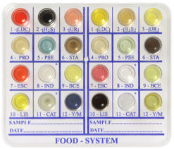 detection and presumptive identification of pathogenic microorganisms from foodstuffs