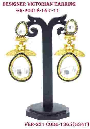 Vilandi Kundan Designer Earring