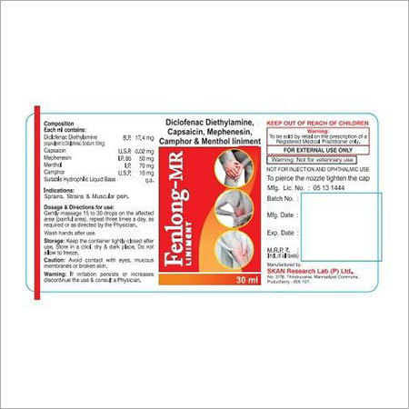 PHARMACEUTICAL LABELS