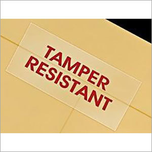 Tamper Evident Labels