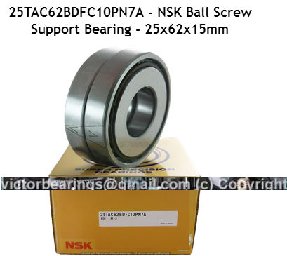 NSK BEARING 25 TAC 62 B SUC10PN7B